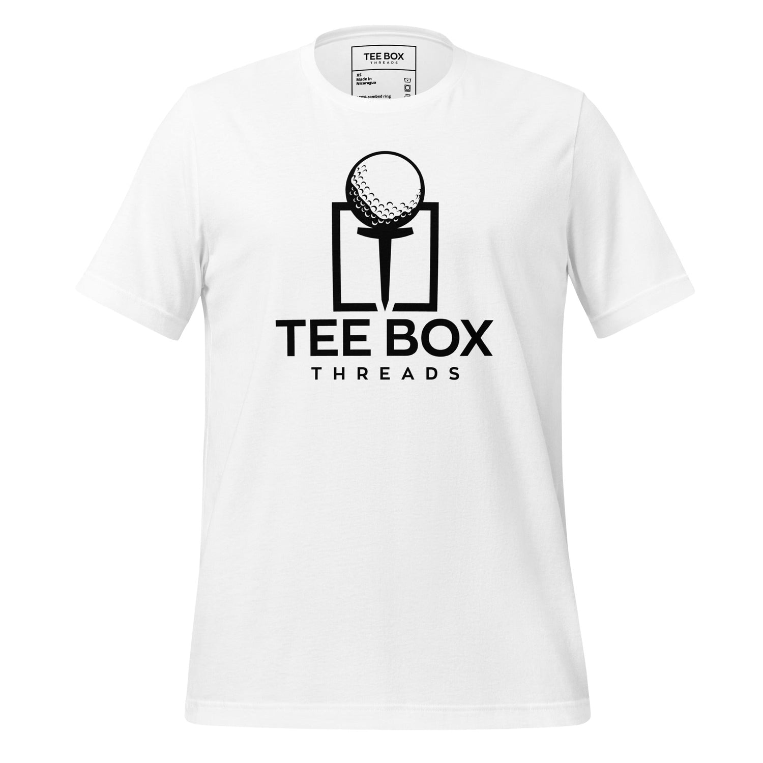 Tee Box Threads White T-Shirt - Tee Box Threads